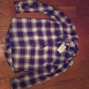 G.H. BASS & CO. WOMENS SMALL FLANNEL WITH TAGS